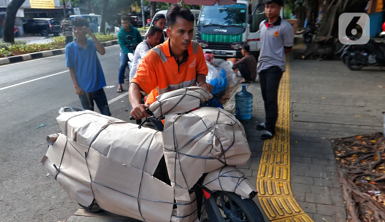 Menurut prediksi, akan ada 25,13 juta pemudik yang menggunakan sepeda motor. (Liputan6.com/Angga Yuniar)