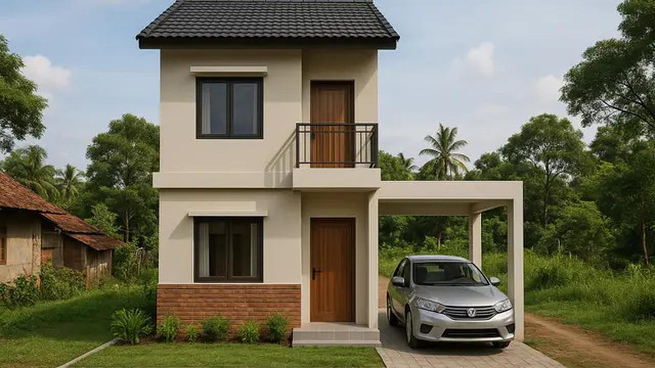 8 Model Rumah 6x9 di Kampung 2 Lantai yang Tampak Mewah Tapi Murah, Cocok untuk Keluarga Modern