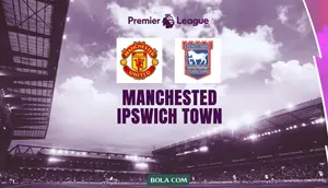 Link Live Streaming Liga Inggris: Manchester United Vs Ipswich Town