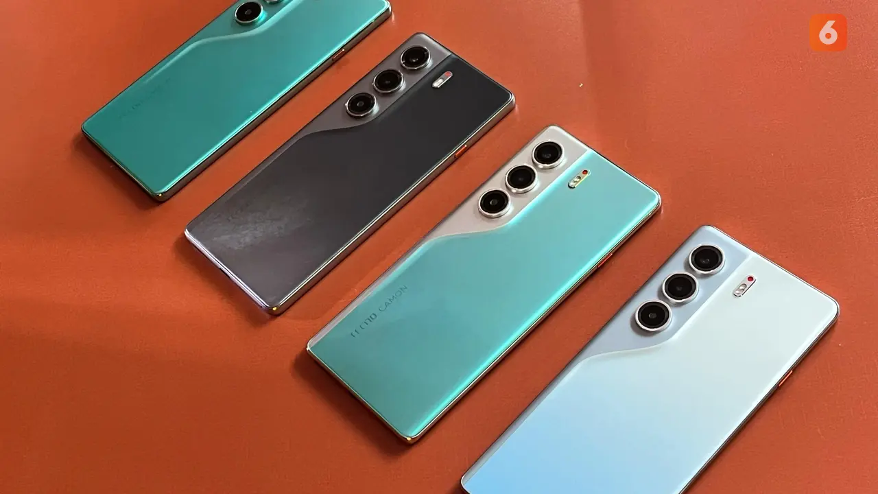 Tecno Camon 40. Liputan6.com/Reanthonio Oktovier Sinanu