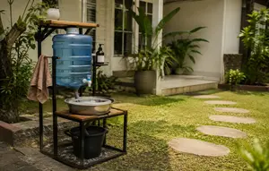 Cara Membuat Wastafel Portable dari Galon Bekas, Cocok untuk Halaman Rumah hingga Kebun