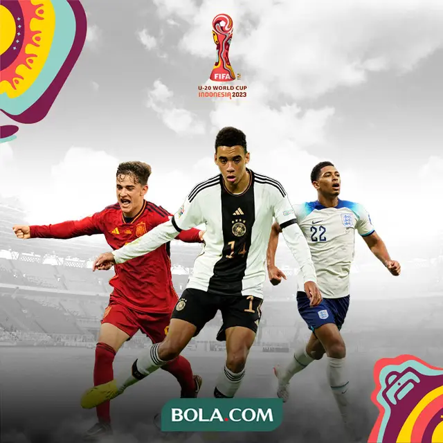 Piala Dunia U-20 - Gavi, Jamal Musiala, Jude Bellingham