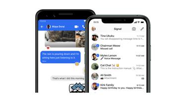 Aplikasi olah pesan Signal