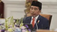 Presiden RI Joko Widodo (Jokowi) memimpin Rapat Terbatas Rencana Pencabutan Pemberlakuan Pembatasan Kegiatan Masyarakat (PPKM) di Istana Merdeka Jakarta pada Rabu, 28 Desember 2022. (Dok Humas Sekretariat Kabinet RI)