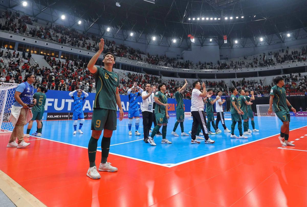 FOTO: Timnas Futsal Indonesia Cetak Sejarah ke Semifinal Piala Asia 2026