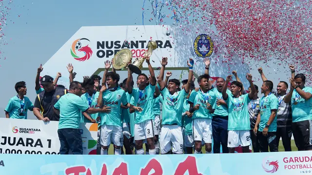 FOTO Persib U-17 Juara Nusantara Open 2023