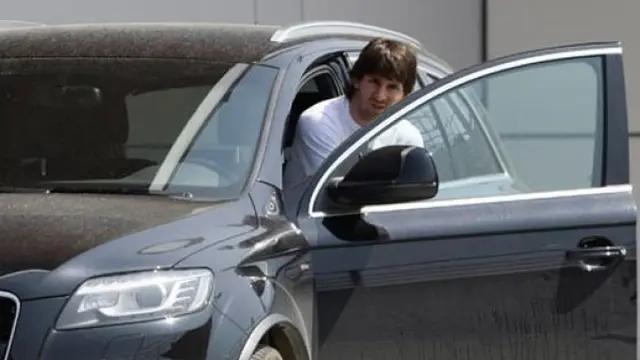 Audi Q7, Mobil Penyrang Barcelona, Lionel Messi
