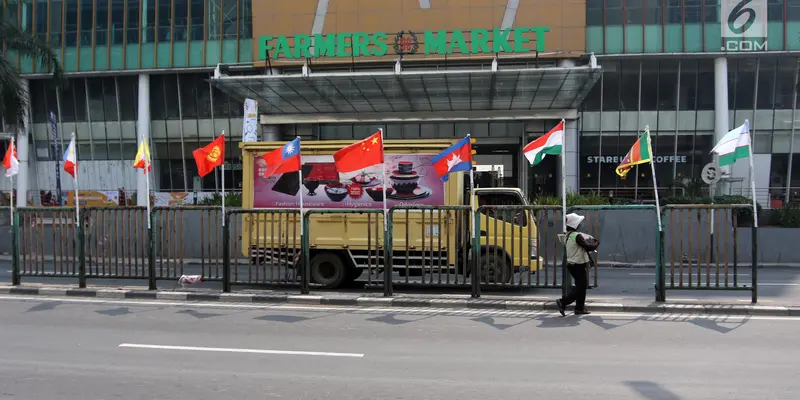 Bendera negara-negara kontestan Asian Games 2018