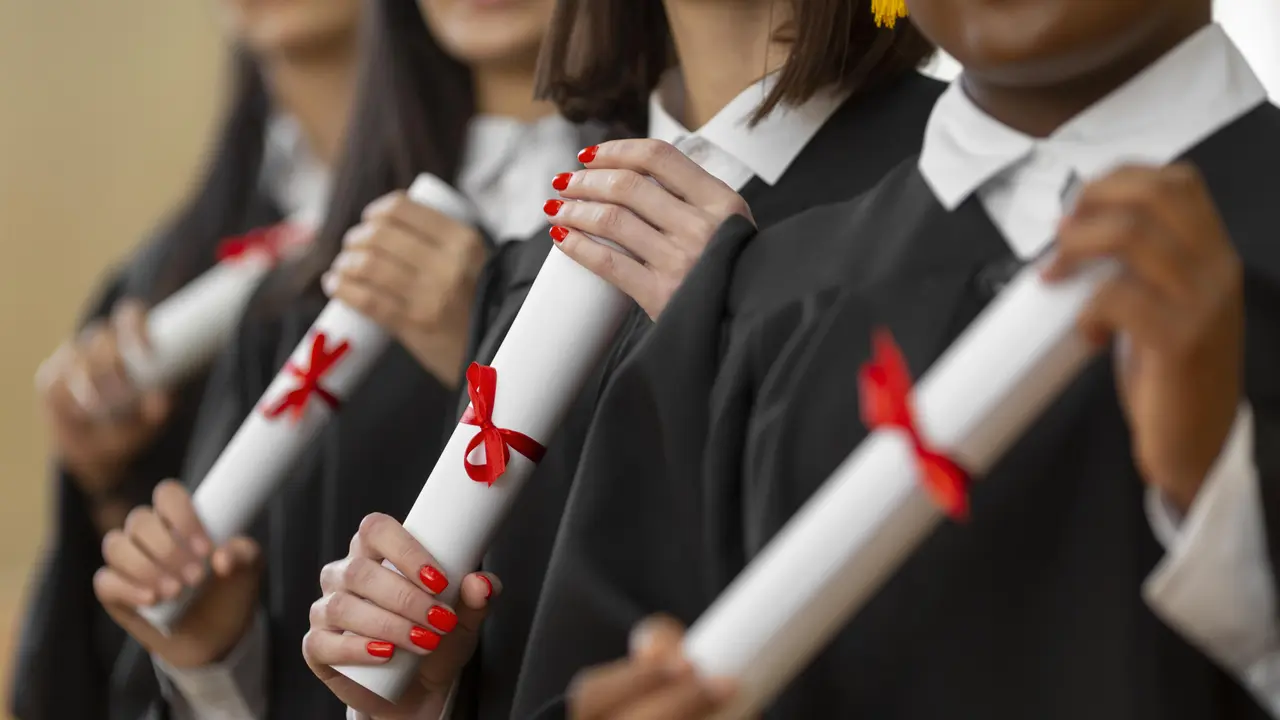 Ilustrasi pendidikan, wisuda