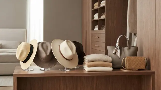 Cara menata topi agar tidak memenuhi lemari