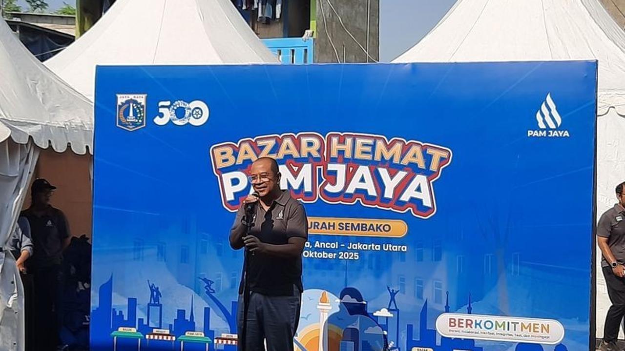 PAM Jaya Pasang 130 Ribu Sambungan Air Bersih, Hampir Tiga Kali Lipat dari Tahun Lalu