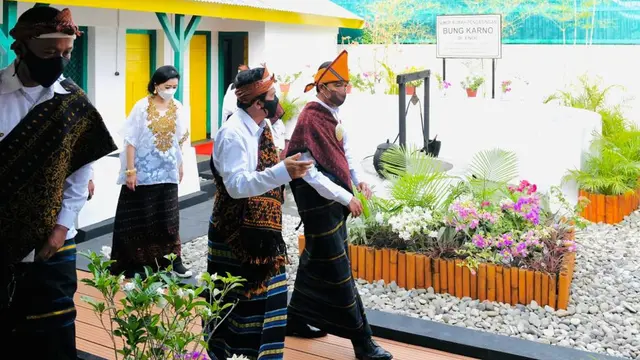 Di Hari Lahir Pancasila, Presiden Jokowi Tapak Tilas Jejak Perjuangan Bung Karno di Ende