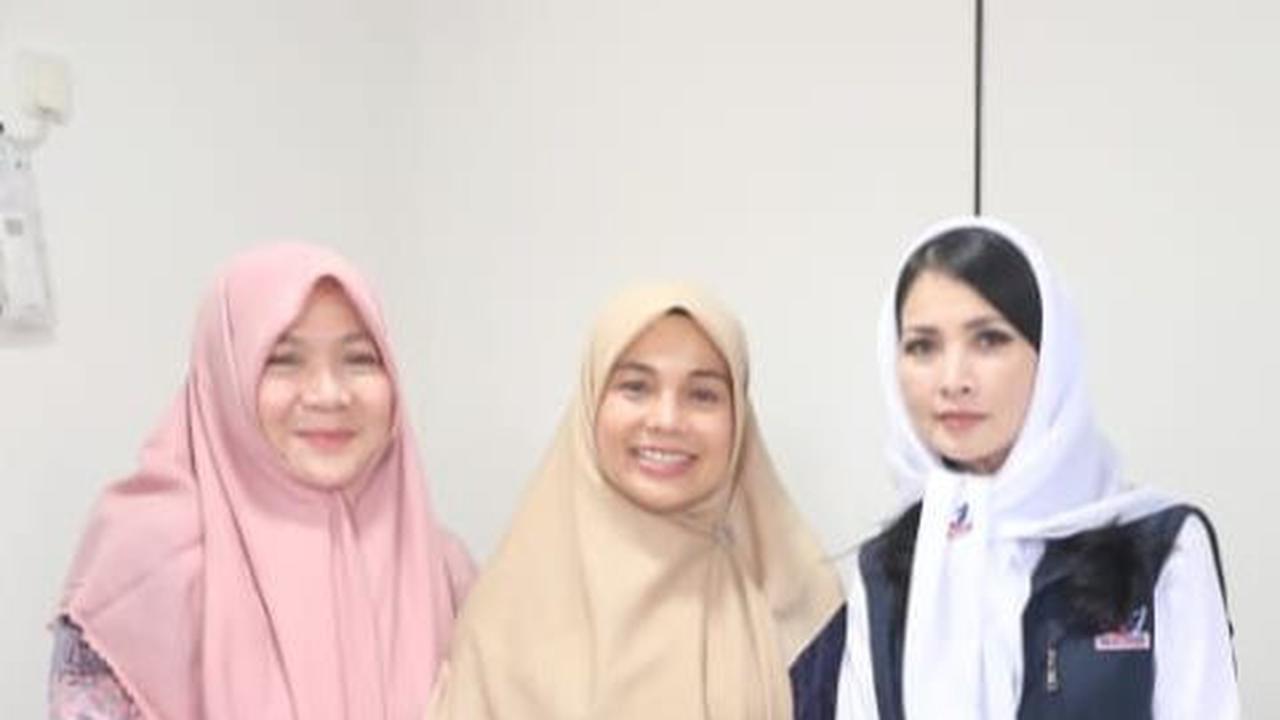 FOTO: Momen Istri Ganjar Pranowo Resmikan Pusat Kesehatan untuk Dua Pesantren