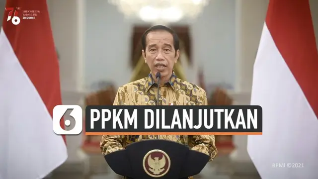 Presiden Joko Widodo sampaikan keputusan untuk melanjutkan PPKM level 4 dari tanggal 26 Juli hingga 2 Agustus 2021. Keputusan ini disertai dengan beberapa penyesuaian.