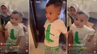 Tina Toon Mengunggah Video yang Memperlihatkan Rayyanza Malik Ahmad Alias Cipung Anak Raffi Ahmad yang dengan Lancar Menyanyikan Lagu Anak-Anak Miliknya Berjudul Bolo Bolo (instagram.com/tinatoon101)