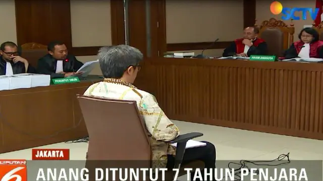 Pengacara menganggap peran Anang lebih sedikit dibandingkan perusahaan laiinya dalam kasus e-KTP.