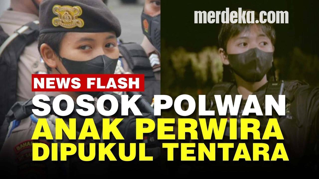 VIDEO: Profil Polwan Bripda Tazkia, Anak Tentara yang Dipukuli Anggota TNI