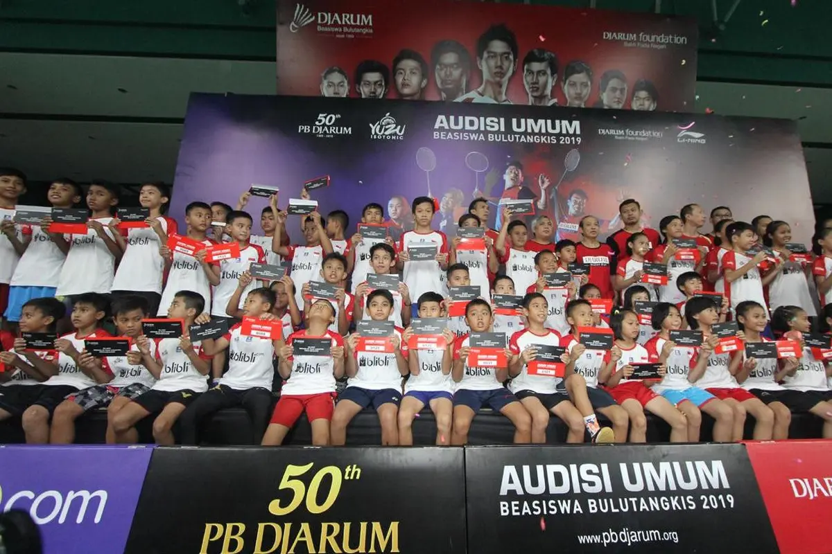 Audisi Umum Beasiswa Bulutangkis 2019