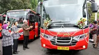 Pemerintah Provinsi Jawa Tengah menargetkan mengoperasikan tujuh koridor Trans Jateng di wilayahnya sampai pada 2023.