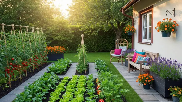 Ide Kebun Sayur Samping Rumah