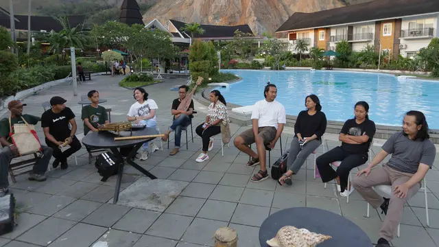 Para musisi akan hadir dalam salah satu rangkaian dari Festival Mega Event Indonesia Bertutur 2022.