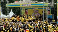Partai Golkar melakukan konsolidasi pemenangan Prabowo-Gibran di Bandung dan Garut, Jawa Barat (Foto:Liputan6/Nanda Perdana Putra)