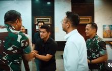 Potret Pertemuan Raffi Ahmad dengan Jenderal TNI, Gandeng Iko Uwais Bahas Kolaborasi Film Laga
