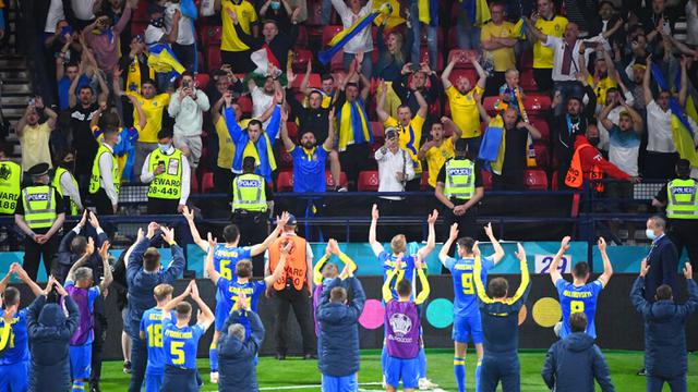 FOTO: Ukraina Tembus Perempat Final Euro 2020 Usai Taklukkan Swedia