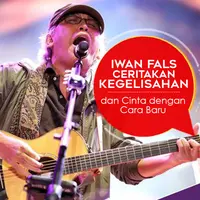 Seiring dengan berjalannya waktu, Iwan Fals mengalami pergantian gaya dalam menulis lagu. (Desain: Nurman Abdul Hakim/Bintang.com)