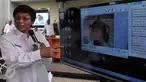 Kepala Kantor Kota Administrasi Jakarta Barat, Sumanto saat peluncuran Aplikasi Lintas (Layanan dan Informasi Tanpa Batas) di Kantor Badan Pertanahan Nasional (BPN), Jakarta Barat, Kamis (4/2/2016). (Liputan6.com/Johan Tallo)