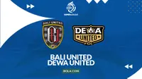 Bali United dan Dewa United. (Bola.com/Gregah Nurikhsani)