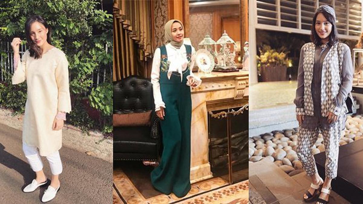 Tips Modis di Halal Bihalal Ala Fashion Stylist Aurel Hermansyah