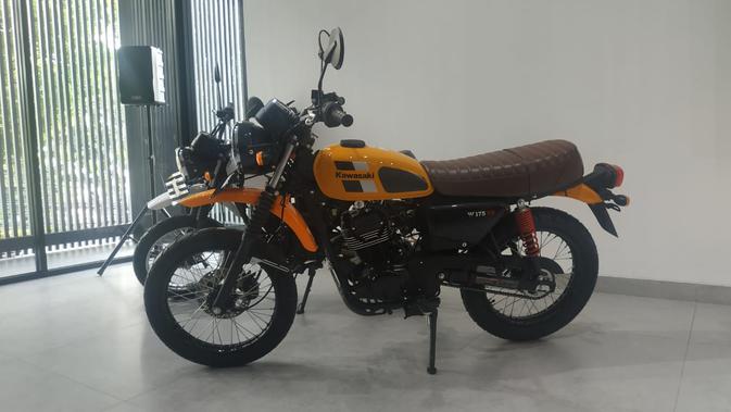 PT Kawasaki Motor Indonesia (KMI) resmi melepas model terbaru W175TR (Arief/Liputan6.com)