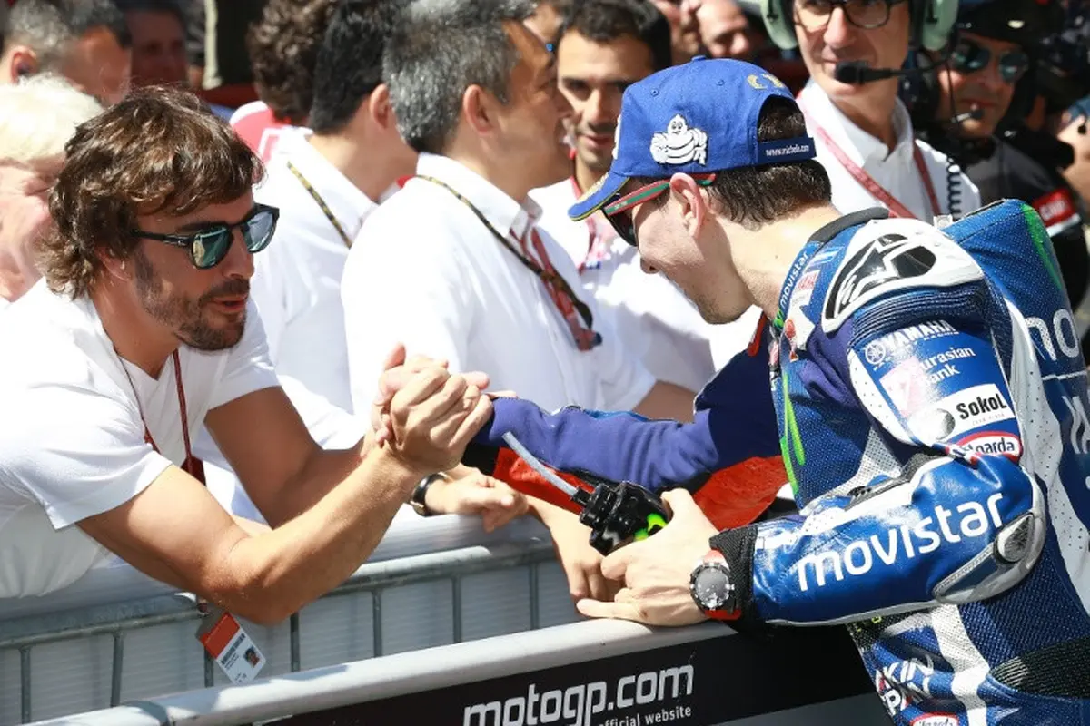 Fernando Alonso, Jorge Lorenzo