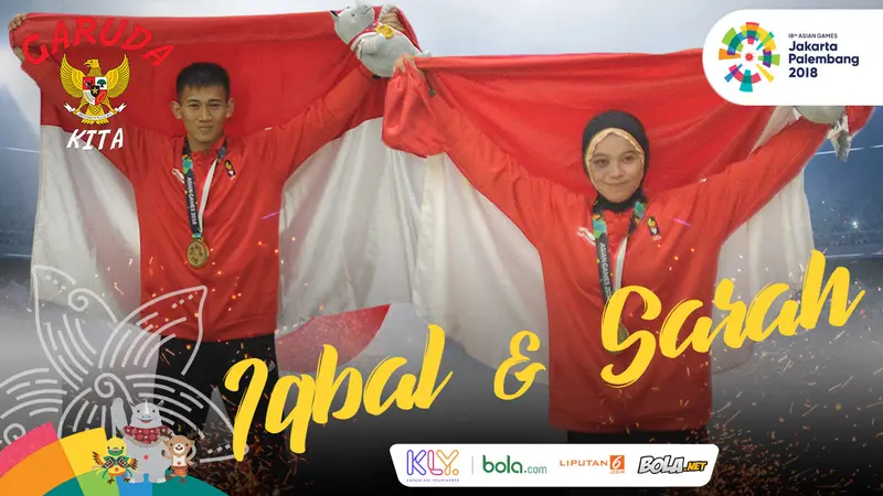 Garuda Kita Asian Games Iqbal Candra dan Sarah Tria Monita