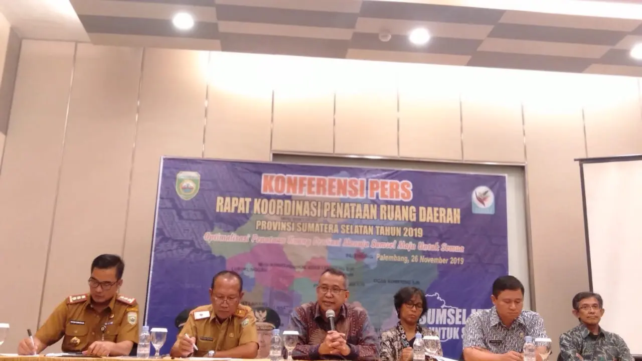 Hanya 2 Kabupaten di Sumsel Revisi Rencana Tata Ruang Wilayah