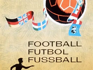 Poster Piala Dunia 1958 (&copy; AFP 2006)