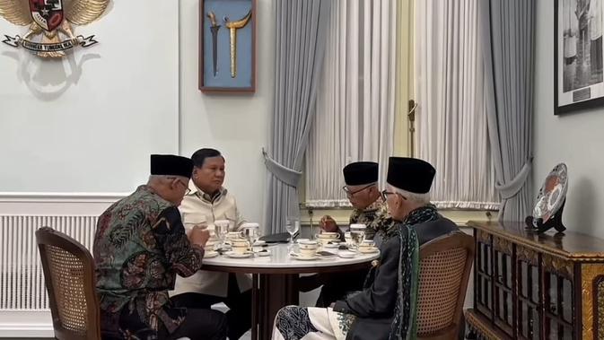 Seskab Teddy: Prabowo dan 3 Pimpinan Ormas Islam Bahas Geopolitik Dunia