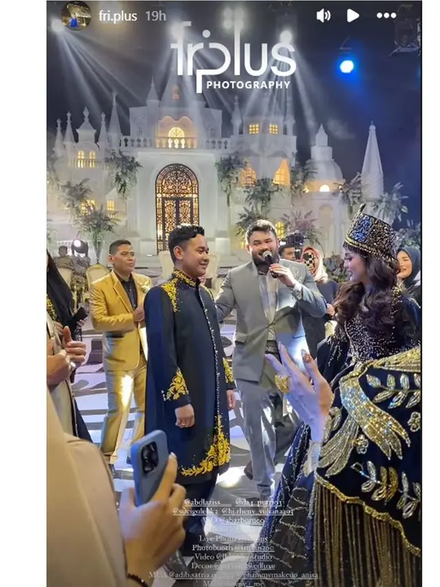 8 Potret Putri Isnari di Resepsi Tema Maroko Style, Menawan Bergaun Timur Tengah