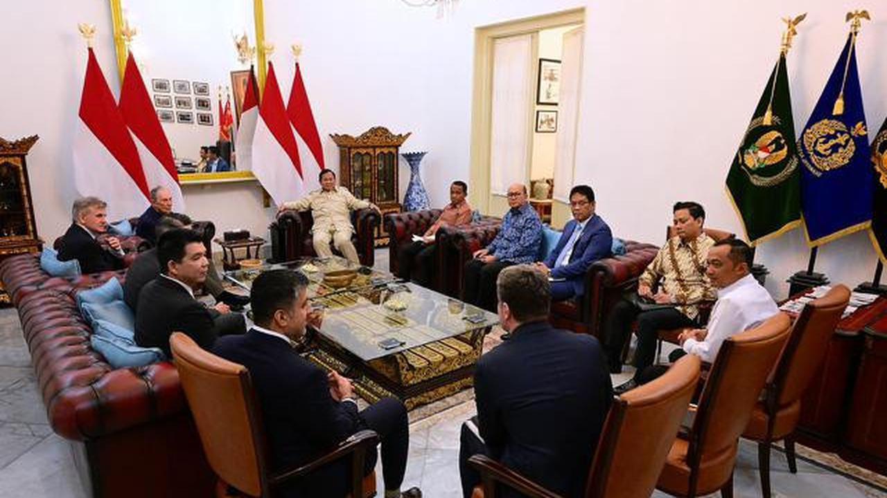 Momen Prabowo dan Michael Bloomberg Bahas Penguatan SDM, Kesehatan Publik, hingga Konservasi Laut