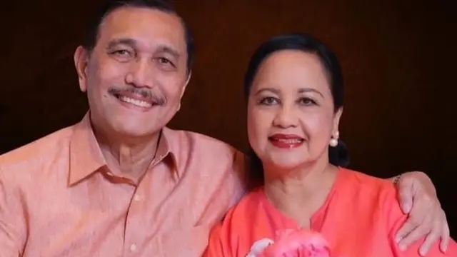 Luhut Binsar Pandjaitan dan Istri