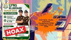 Cek Fakta: Hoaks Informasi Pendaftaran CPNS Kejaksaan 2026