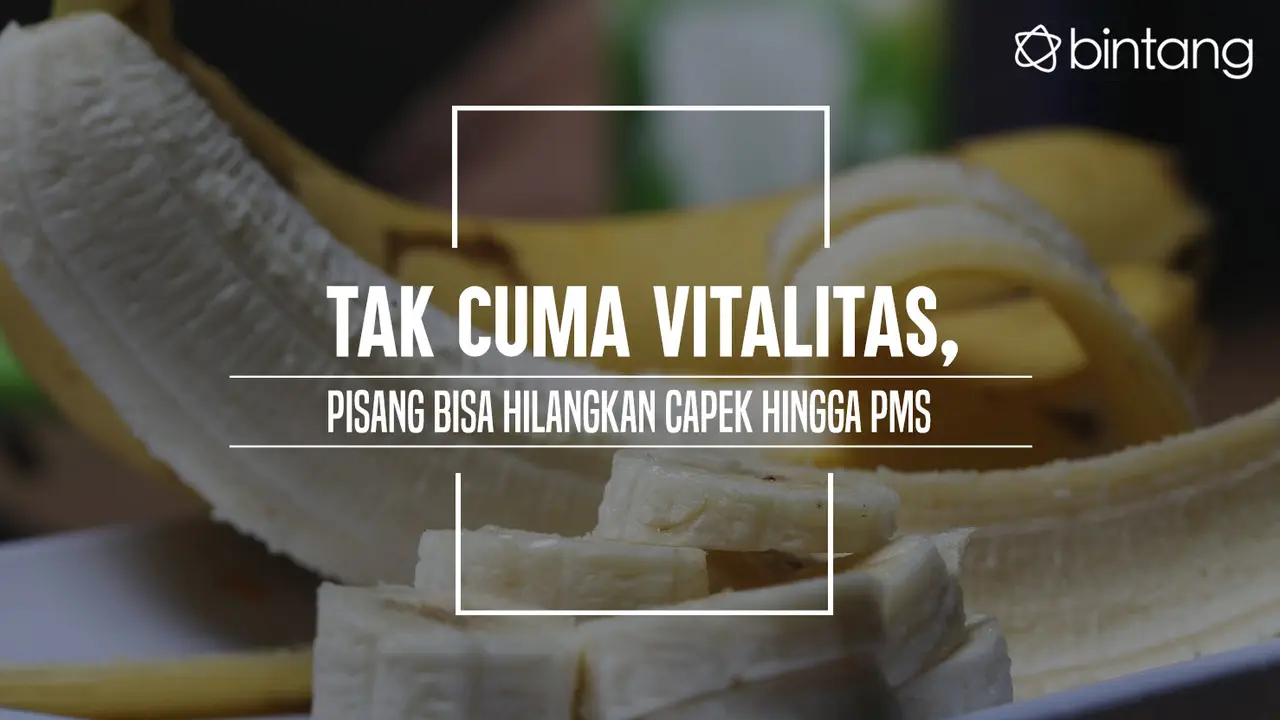 Manfaat pisang. (Foto: Adrian Putra, Digital Imaging: M. Iqbal Nurfajri/bintang.com)