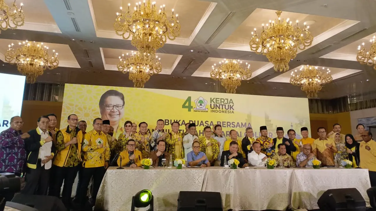 Ketua DPD Partai Golkar se-Indonesia Kompak Minta Airlangga Hartarto Maju Ketum Lagi