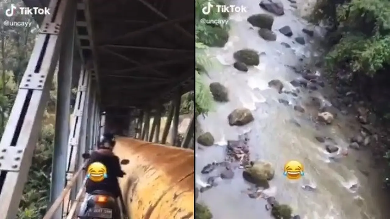 nyasar ke jembatan ekstrem karena Google Maps