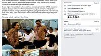 Sri Mulyani meninjau langsung tes wawancara CPNS Kemenkeu di Jakarta. (Liputan6.com/Fiki Ariyanti)