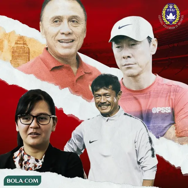 Momen PSSI 2020: Iwan Bule, Shin Tae-yong, Ratu Tisha dan Indra Sjafri