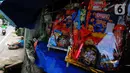Di sepanjang Jalan H Samali, sedikitnya 15 gerai penjualan parsel mulai sibuk melayani pesanan menjelang Lebaran. (merdeka.com/Imam Buhori)