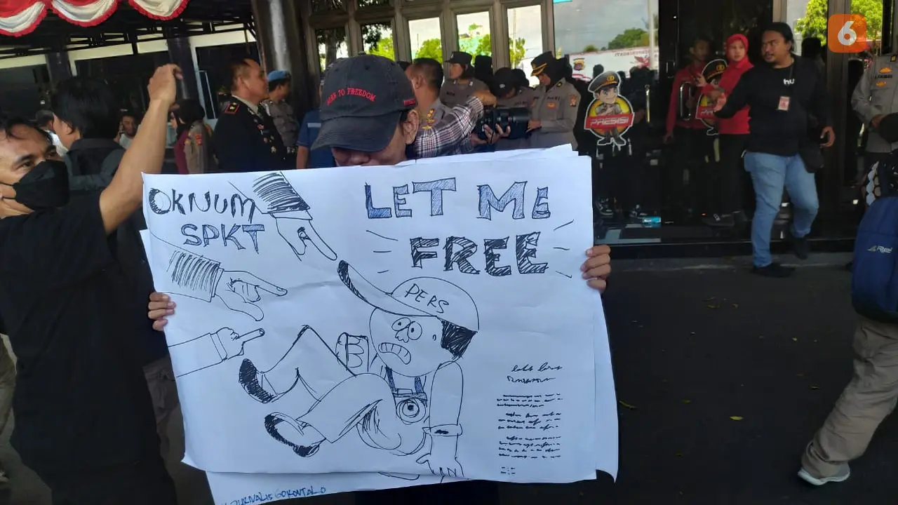 Demo Wartawan Gorontalo