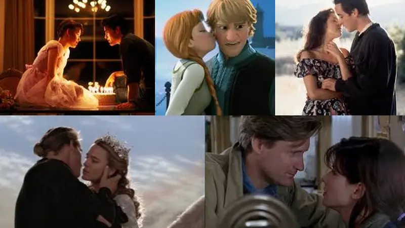 10 Adegan Ciuman Terbaik di Film Hollywood